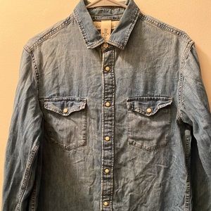 H&M Regular Fit Denim Shirt